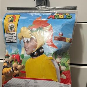 Nintendo Super Mario Bowser Kids Costume - Yellow and Orange